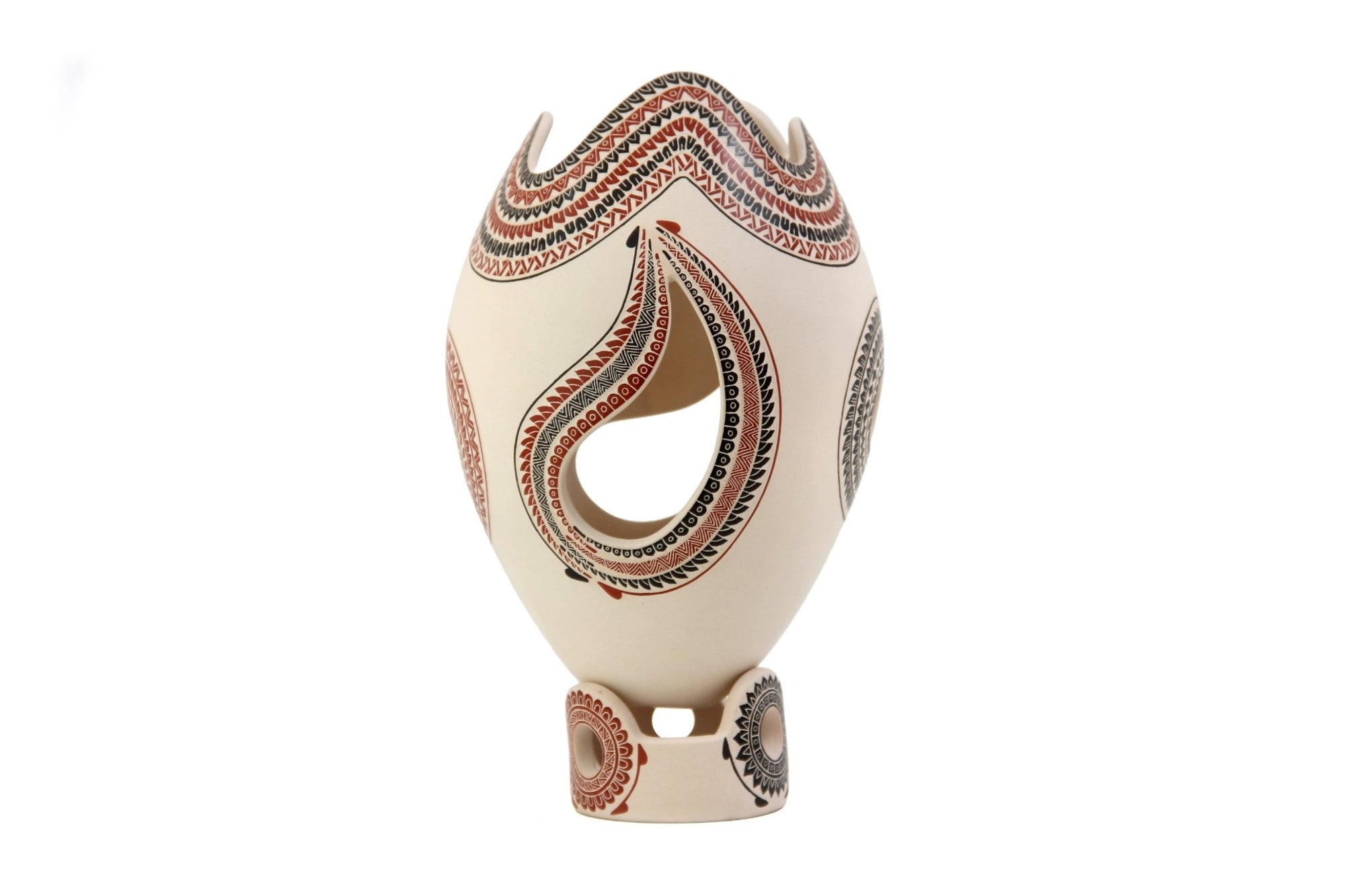 Ceramica Mata Ortiz - Gocce - Arte Huichol - Marakame