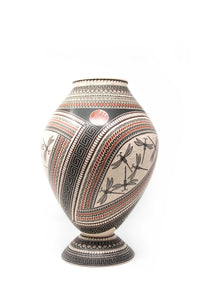 Mata Ortiz Keramik - Libellen - Huichol Art - Marakame