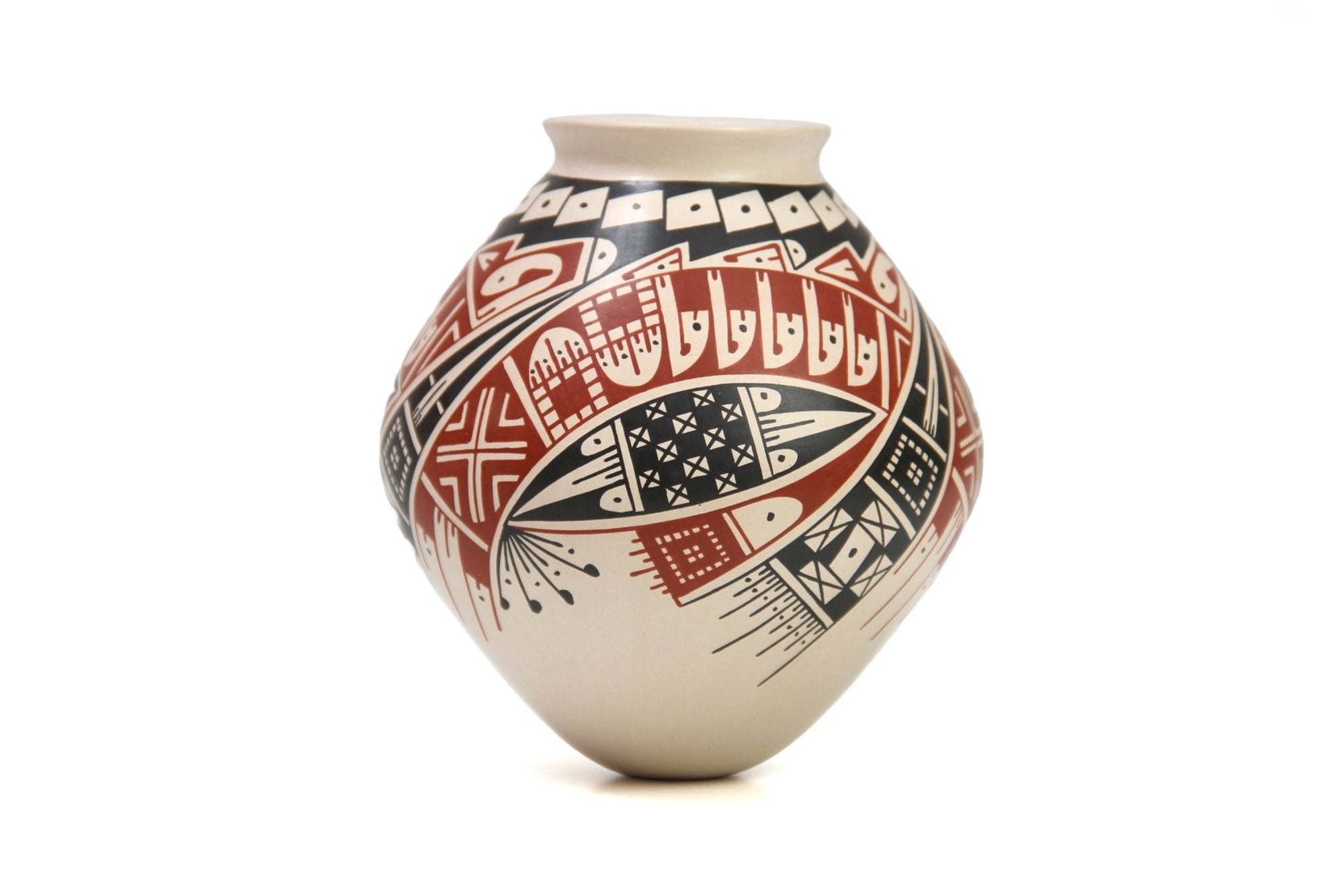 Mata Ortiz Ceramics - Small Piece - Huichol Art - Marakame