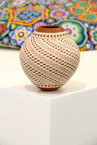 Mata Ortiz Keramik – Kleines Stück – Huichol-Kunst – Marakame