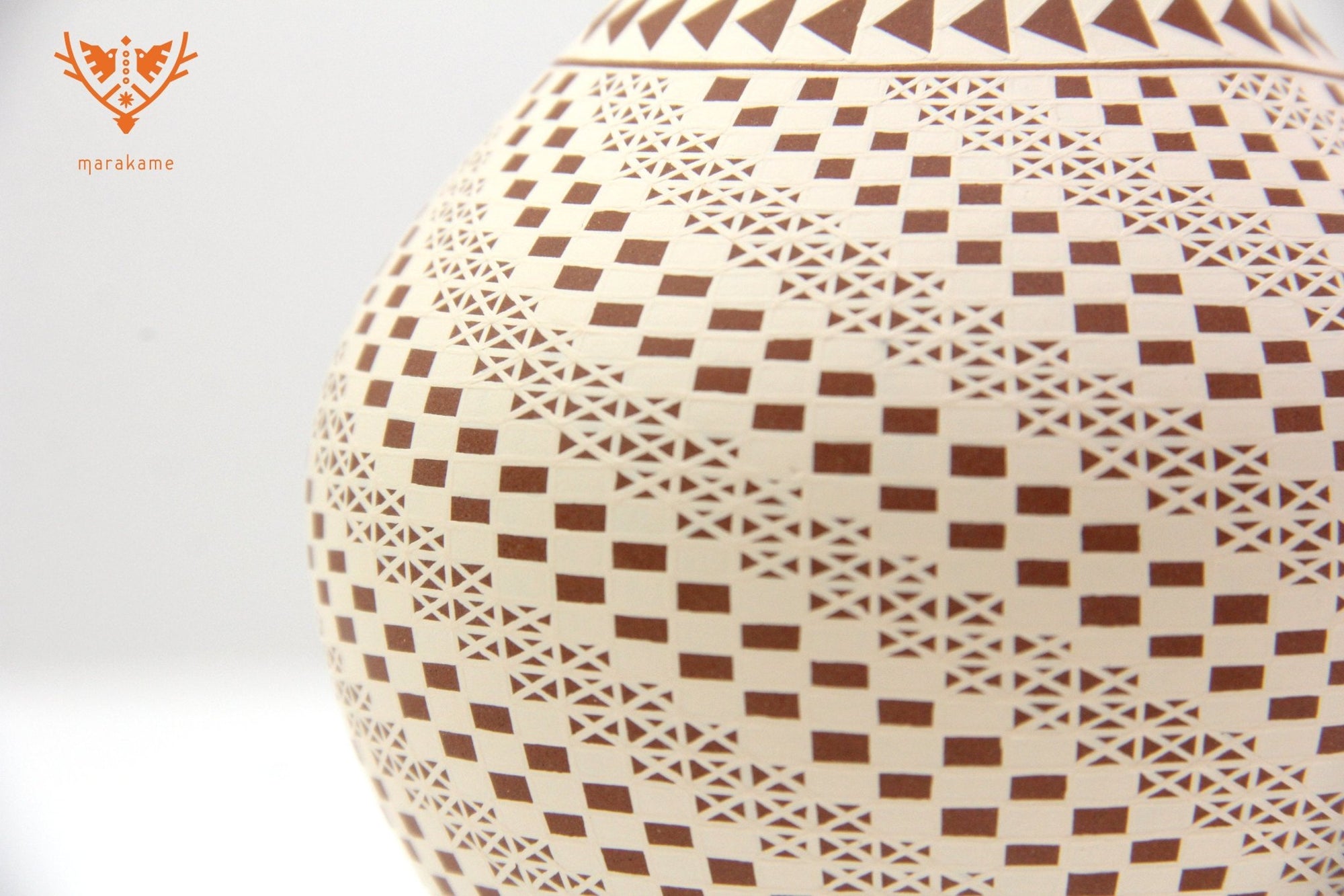 Mata Ortiz Ceramics - Small Piece - Huichol Art - Marakame