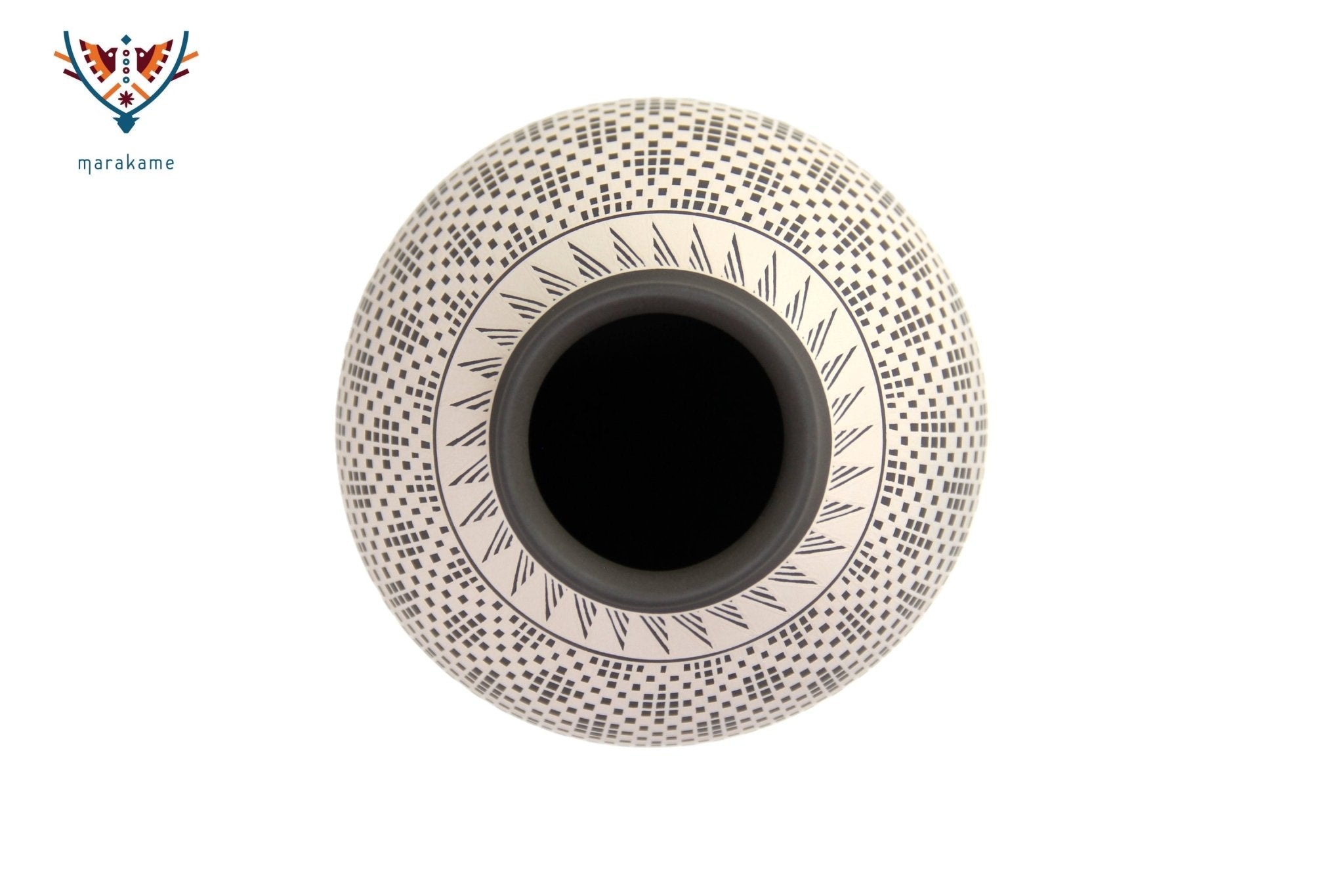 Mata Ortiz Ceramics - Small Piece I - Huichol Art - Marakame