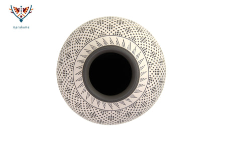 Mata Ortiz Ceramics - Small Piece I - Huichol Art - Marakame