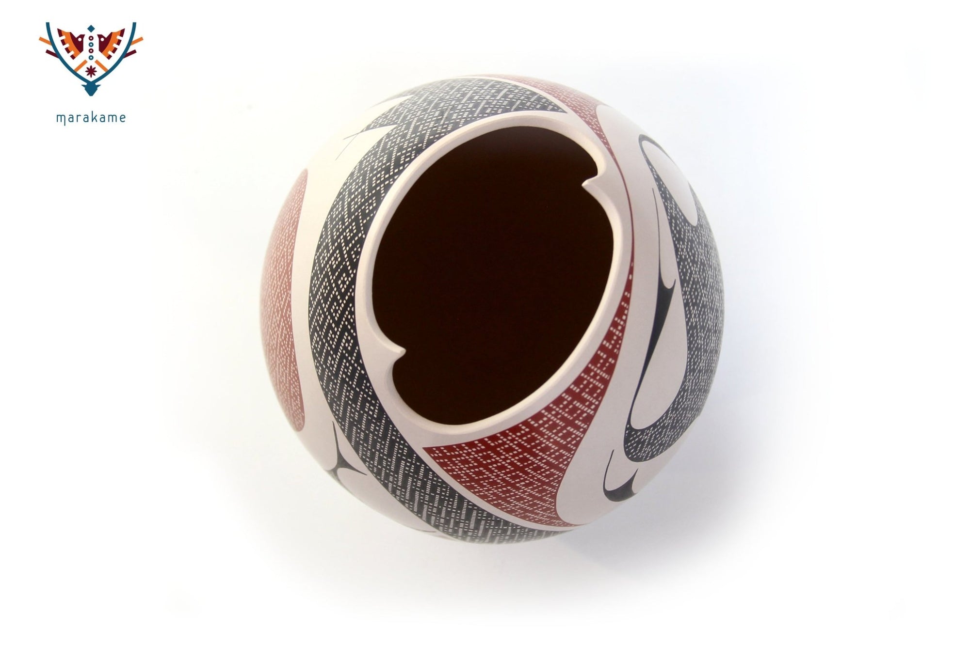 Keramik von Mata Ortiz – S/T – Elías Peña – Kleines Stück – Huichol Art – Marakame