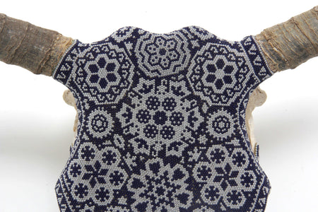 Cow Skull Huichol Art - Jícuri - Huichol Art - Marakame