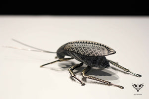 Cucaracha - Mani' naquichi' III - Arte Huichol - Marakame