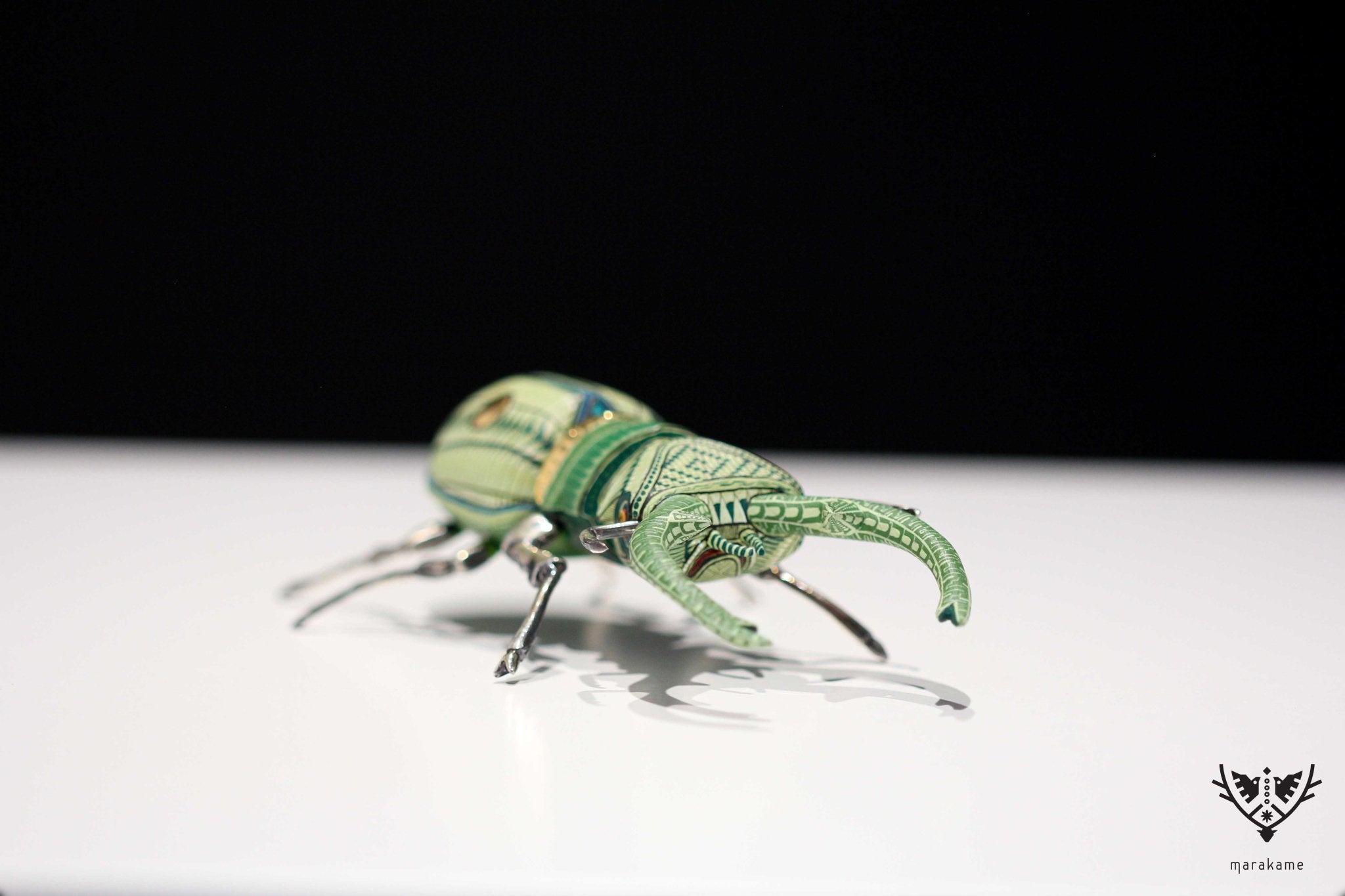 Female Beetle - Witol yee V - Huichol Art - Marakame