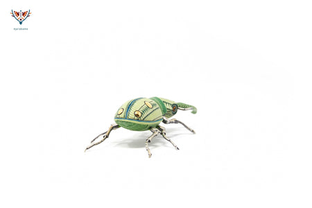 Escarabajo hembra - Witol yee V - Arte Huichol - Marakame