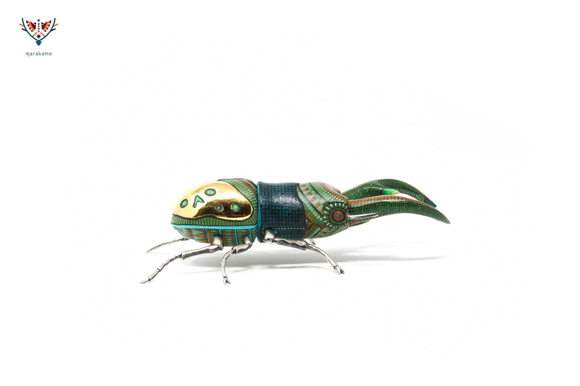 Coléoptère femelle - Witol yee XIII - Huichol Art - Marakame