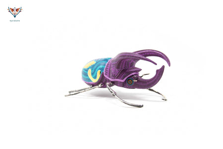 Male beetle - Witol yee mash XIII - Huichol art - Marakame