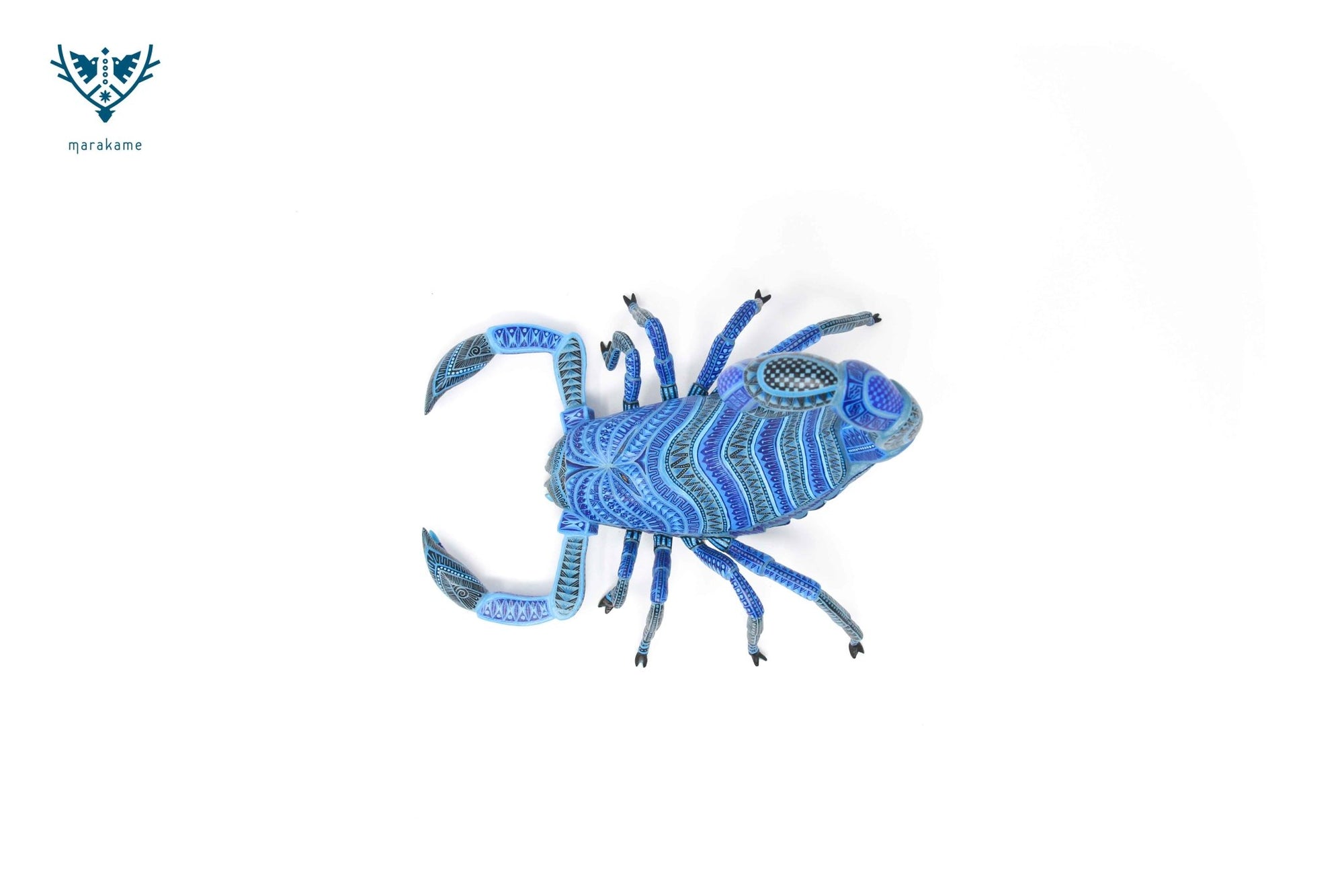 Escorpión - Meuxubi V - Arte Huichol - Marakame