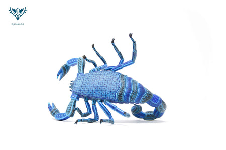 Scorpion - Meuxubi V - Art Huichol - Marakame