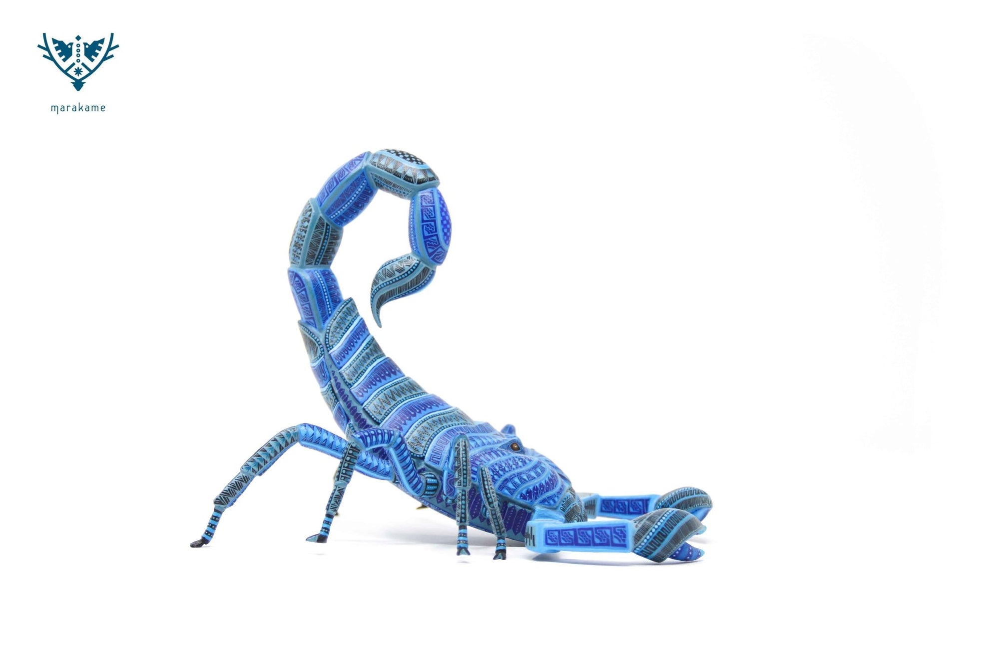 Scorpion - Meuxubi V - Art Huichol - Marakame