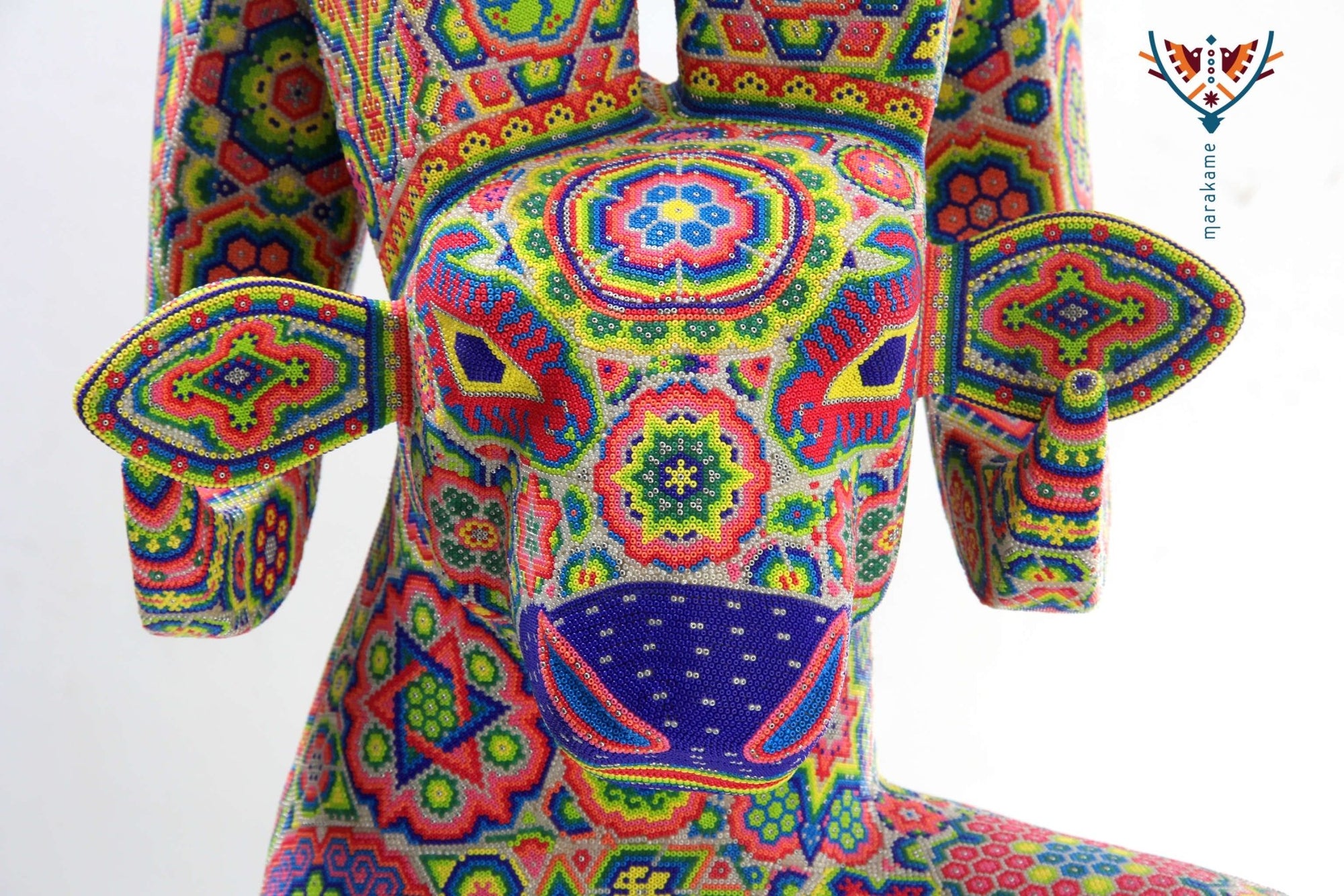 Skulptur Huichol Art - Kastanienbraun - Huichol Art - Marakame