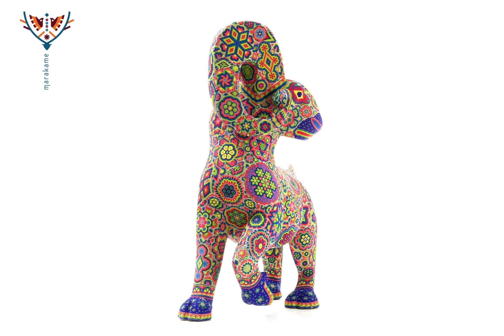 Skulptur Huichol Art - Kastanienbraun - Huichol Art - Marakame