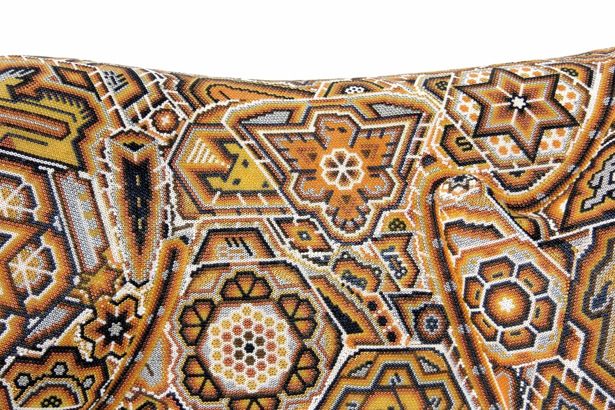 Skulptur Huichol Art - Jaguar - Maye - Huichol Art - Marakame
