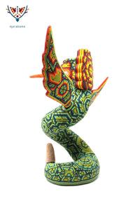 Huichol Art Sculpture - Quetzalcóatl II - Huichol Art - Marakame