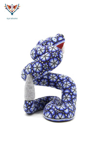 Huichol Serpent Art Sculpture - Raie II - Huichol Art - Marakame