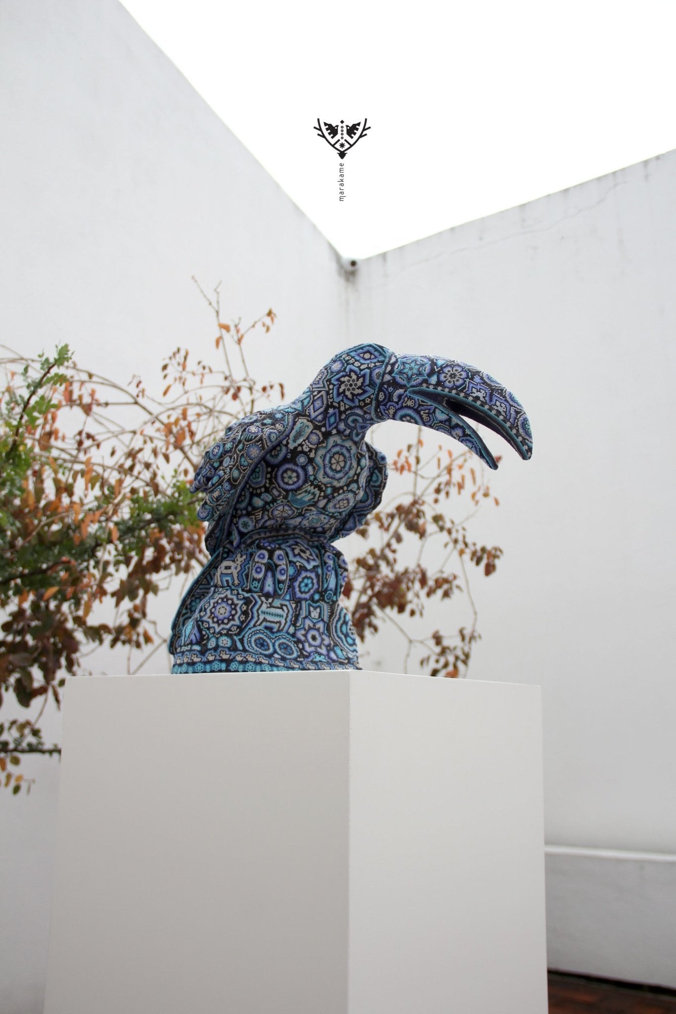 Sculpture d'art Huichol - Toucan - Art Huichol - Marakame