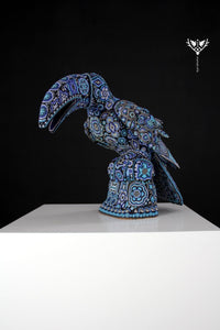 Huichol Art Sculpture - Toucan - Huichol Art - Marakame