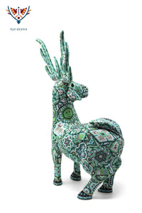 Huichol Deer Art Sculpture - Tamatsi - Huichol Art - Marakame
