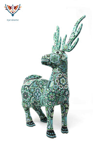 Huichol Deer Art Sculpture - Tamatsi - Huichol Art - Marakame