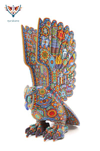 Escultura de copal - Haxianura - Arte Huichol - Marakame