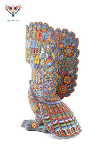 Escultura de copal - Haxianura - Arte Huichol - Marakame