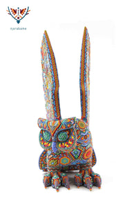 Escultura de copal - Haxianura - Arte Huichol - Marakame