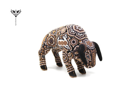 Copal sculpture - Nawi X - Huichol art - Marakame