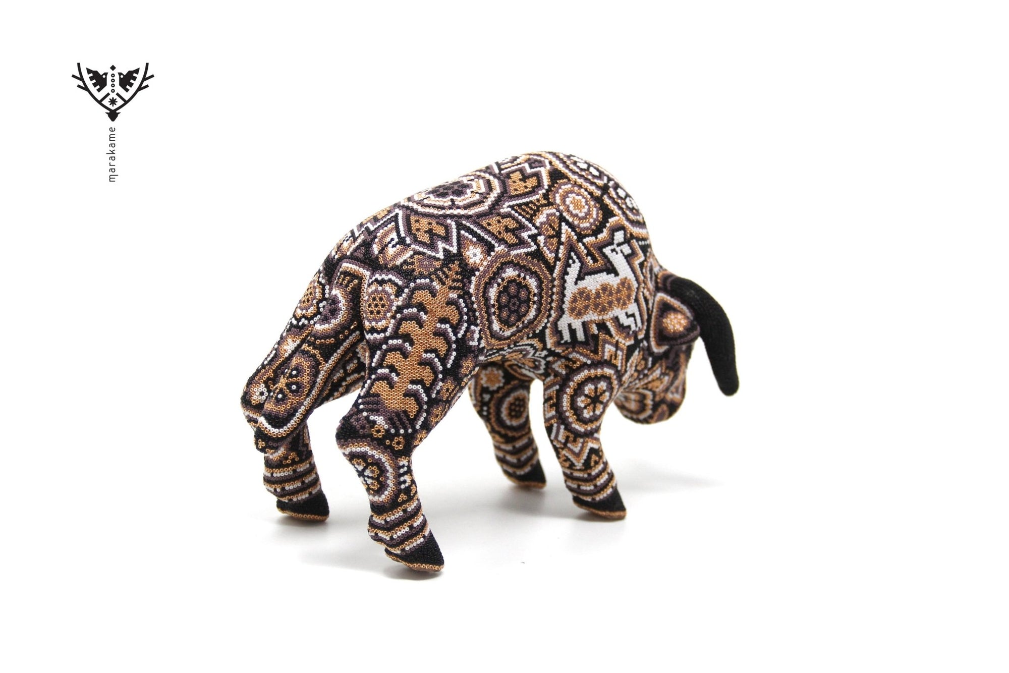 Copal sculpture - Nawi X - Huichol art - Marakame