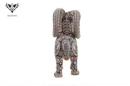 Escultura de copal - Pariya II - Arte Huichol - Marakame