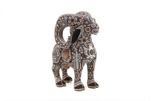 Copal sculpture - Pariya II - Huichol art - Marakame
