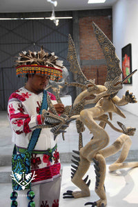 Escultura huichol - Tatewari - Arte Huichol - Marakame