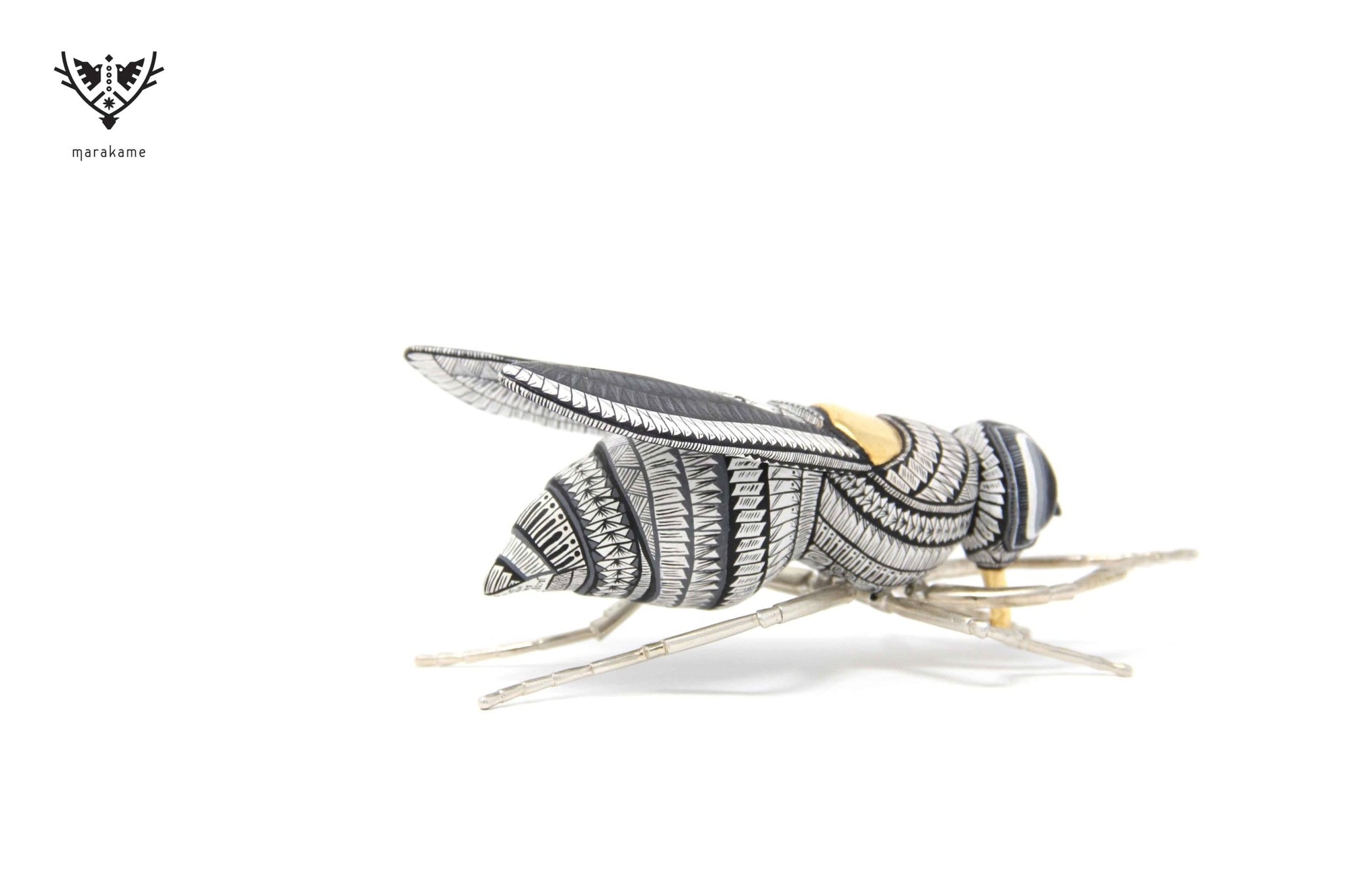 Fly - Bialazi naquichi 'III - Huichol Art - Marakame