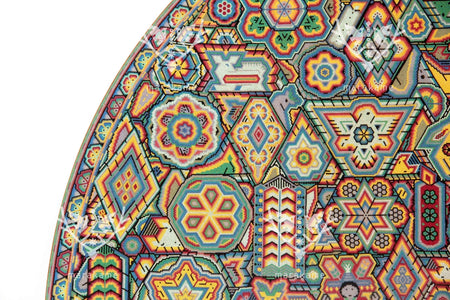 Nierika vom Chaquira Huichol Circle – Iyari maxa – 160 cm. - Huichol-Kunst - Marakame