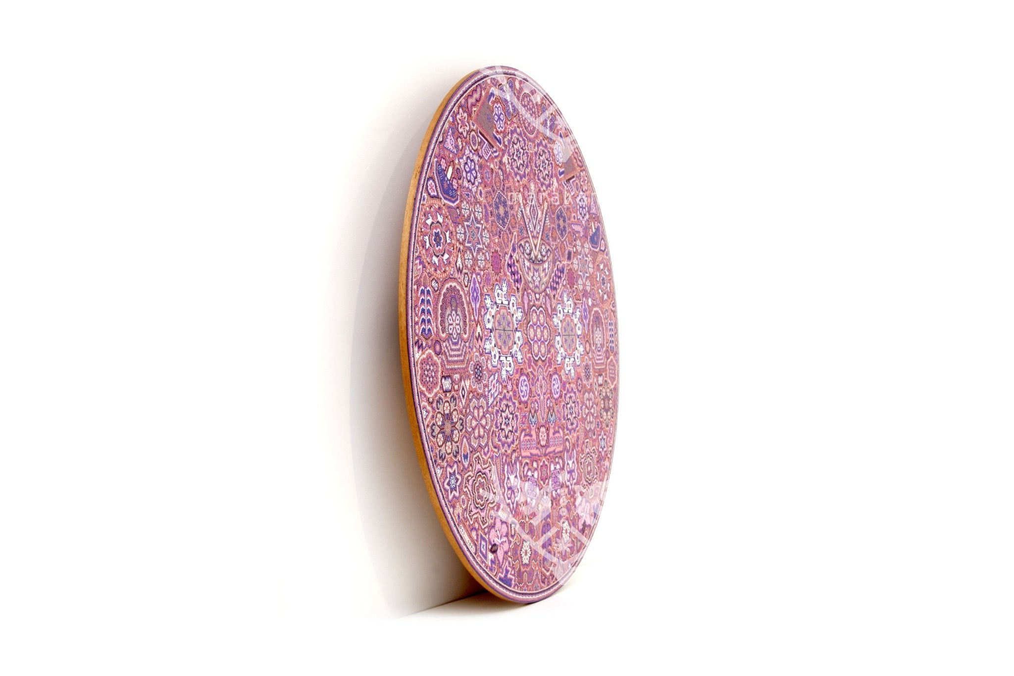 Nierika de Chaquira Huichol Circle - Sacred gourd in the kingdom of Wirikuta - 120 cm. - Huichol Art - Marakame