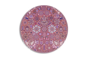 Nierika de Chaquira Huichol Circle - Sacred gourd in the kingdom of Wirikuta - 120 cm. - Huichol Art - Marakame