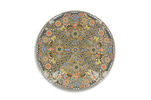 Nierika de Chaquira Huichol Circle – Kauyumarie, heiliger Ort – 120 cm. - Huichol-Kunst - Marakame