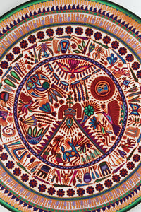 Nierika of Huichol Circle Yarn - Nakawé - 160 cm. - Huichol Art - Marakame