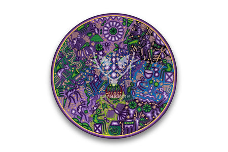 Yarn Nierika Circle Huichol - Wexik+a nierikaya - 120 cm. - Huichol Art - Marakame